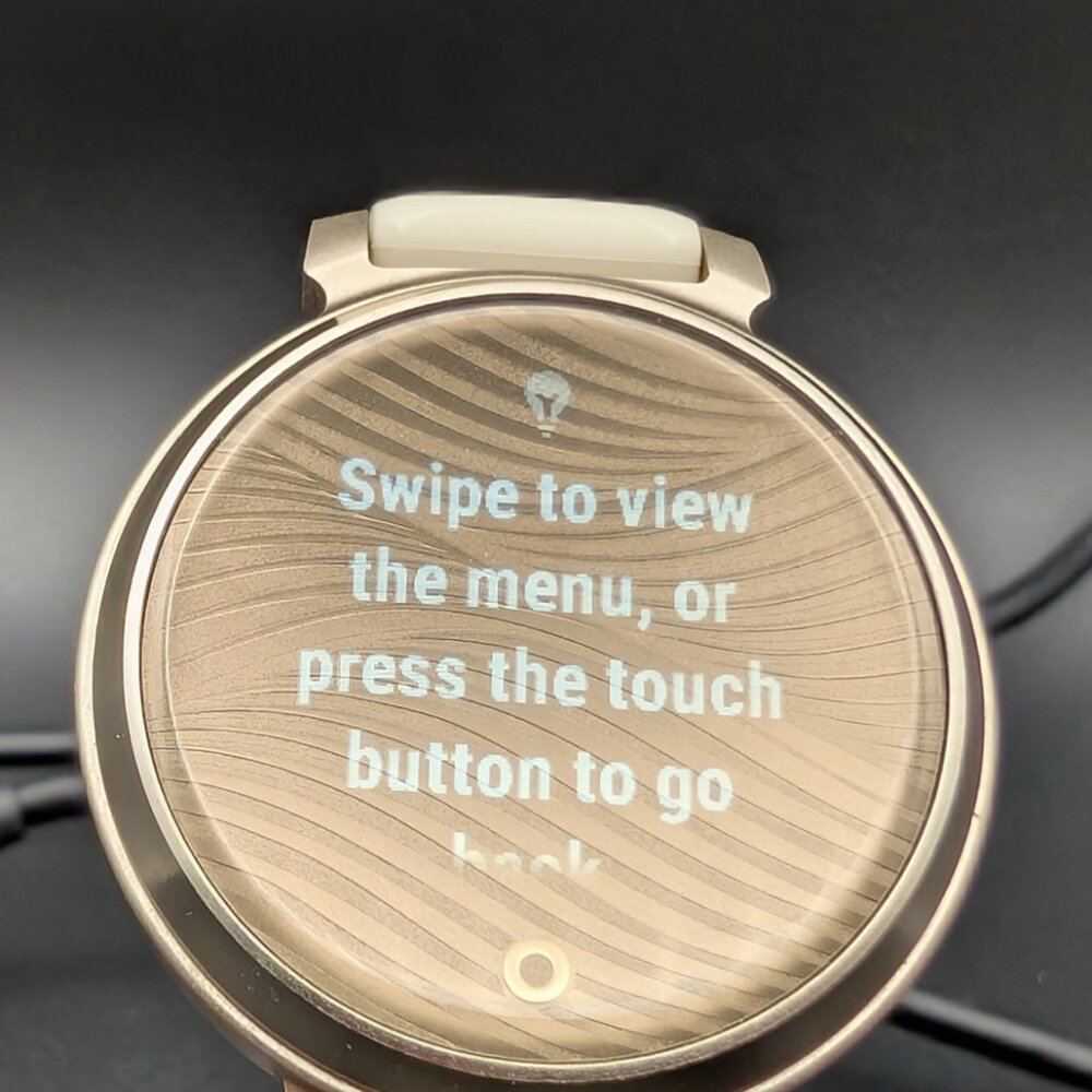 Garmin Lily 2 Smartwatch Cream Gold with Coconut Silicone Band - Picture 8 of 10